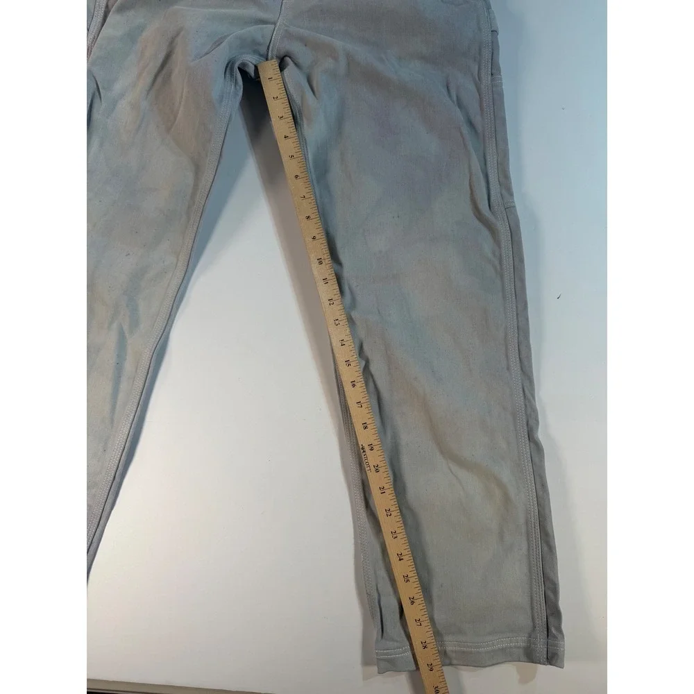 Levis Strong Carpenter Pants Mens 31x34 Light Blue Paint Splatter Workwear Denim